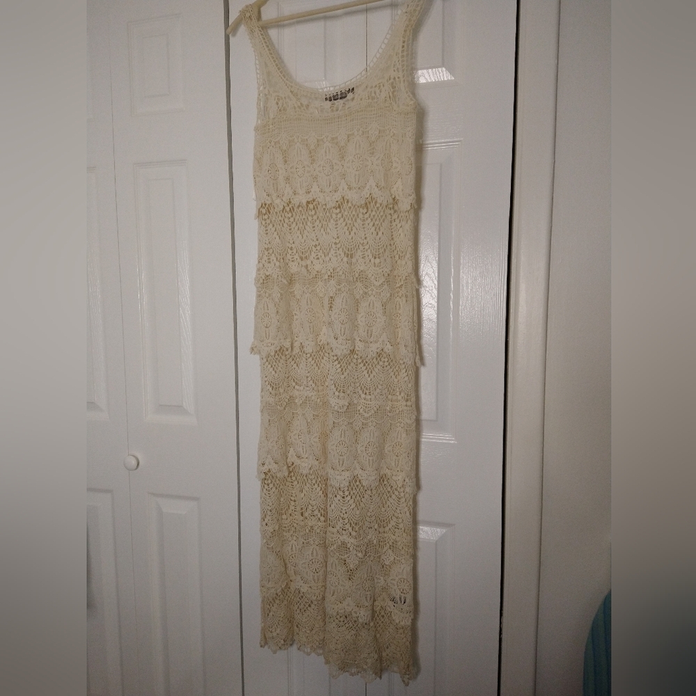Lizard Thicket Addie crochet layering dress